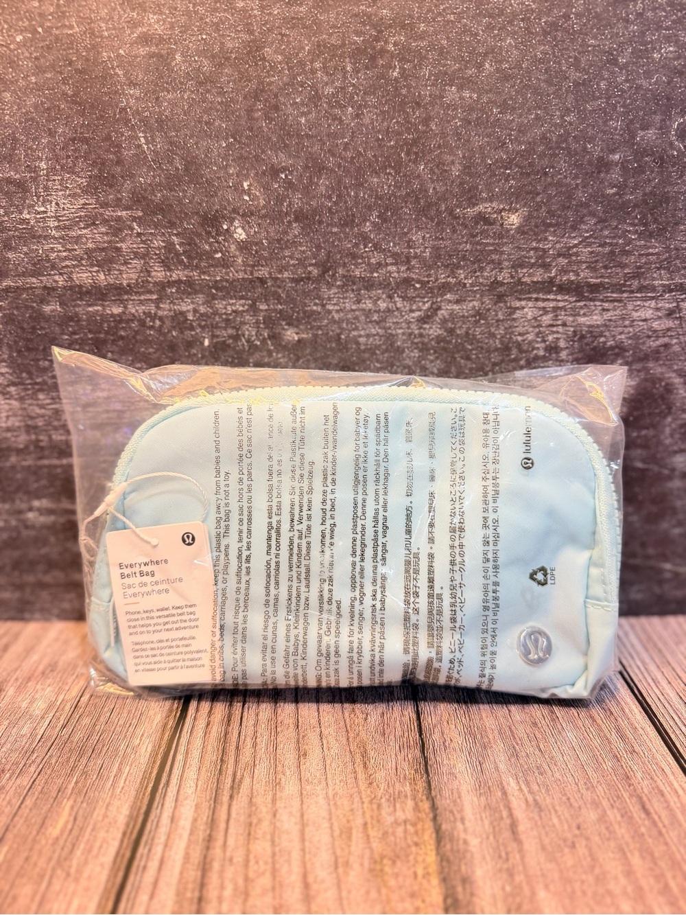 Light Blue Storage Pouch - lululemon athletica